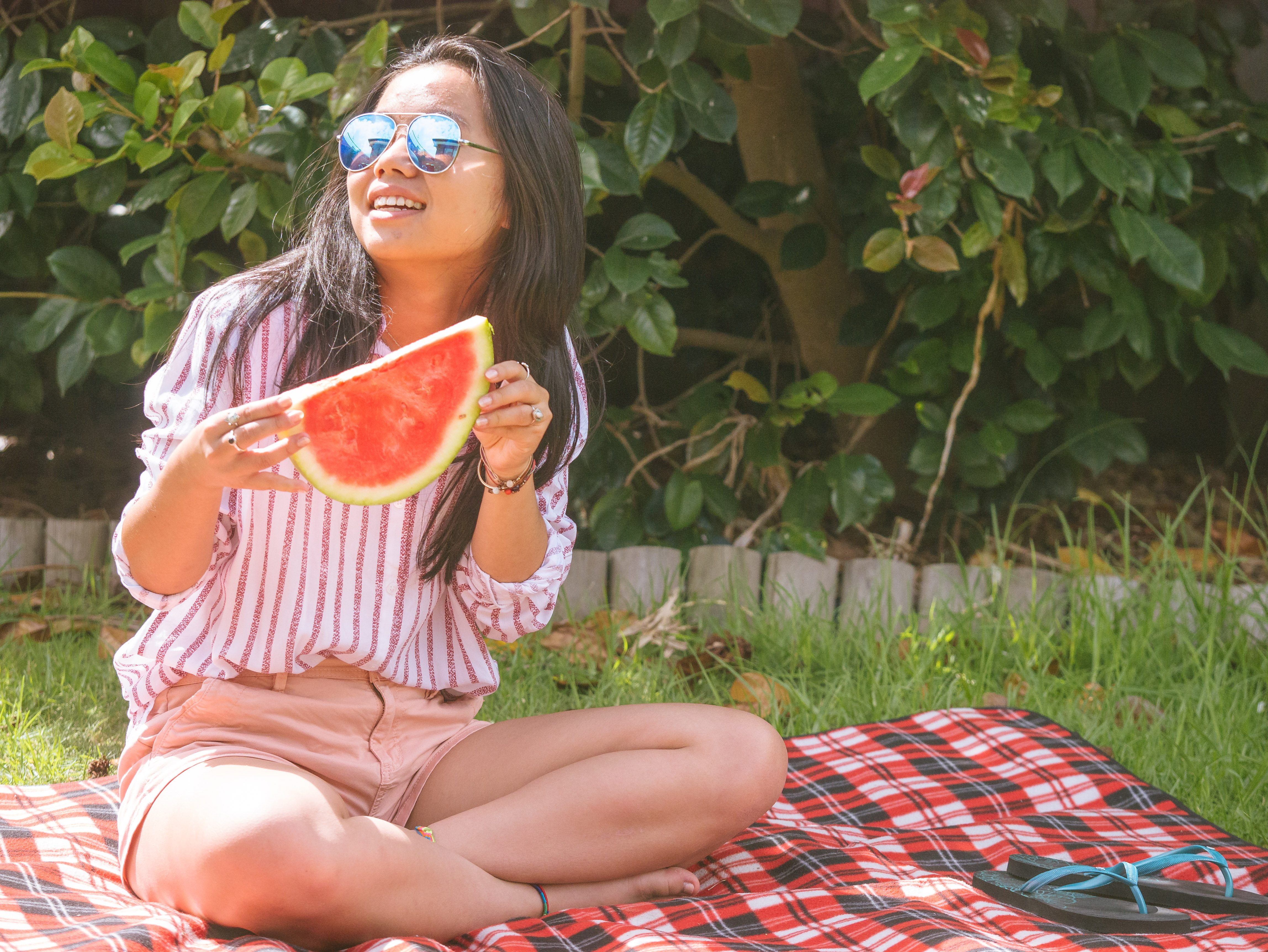 Watermelon: Summer Self-Portrait